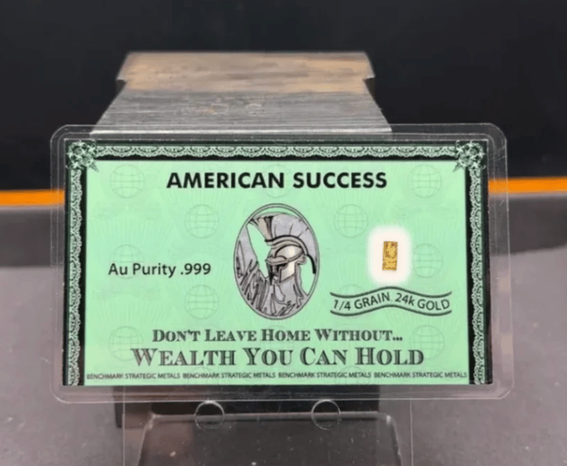 American Success 1/4 Grain Gold 24k  AUC - Image 1