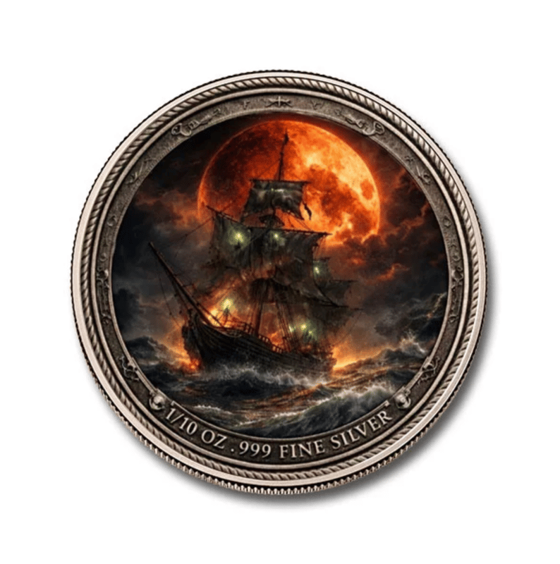 Phantom Fleet - BLOOD MOON REQUIEM 1/10 Oz Silver - Image 2