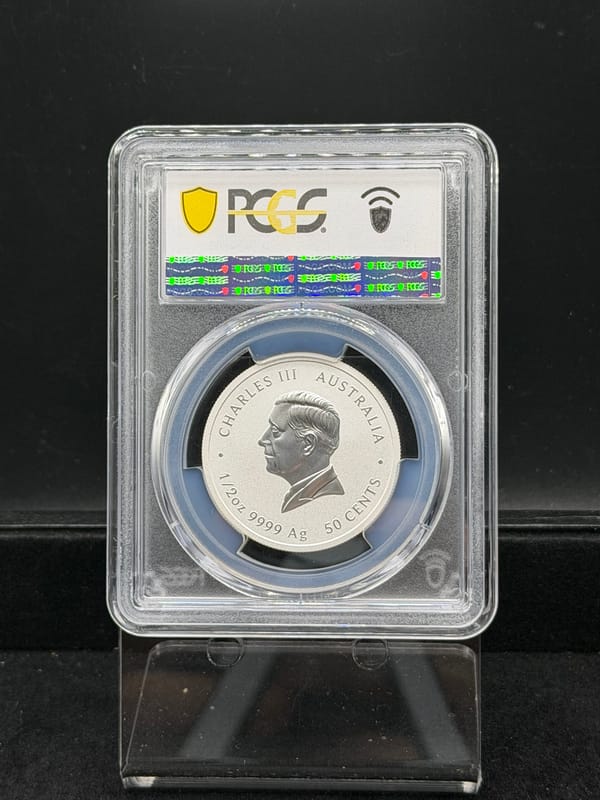 2026 Year of the Horse 1/2 oz Silver PCGS MS70 - Image 2