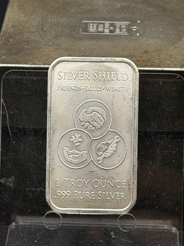 No Lie Gets to the Other Side Bar - Silver Shield - Image 2