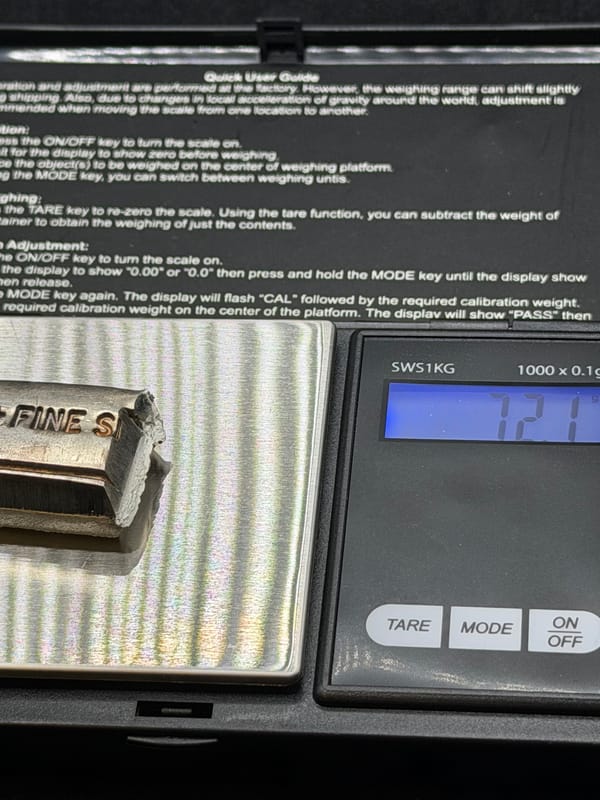 Engelhard Cut portion of P Loaf - Image 2