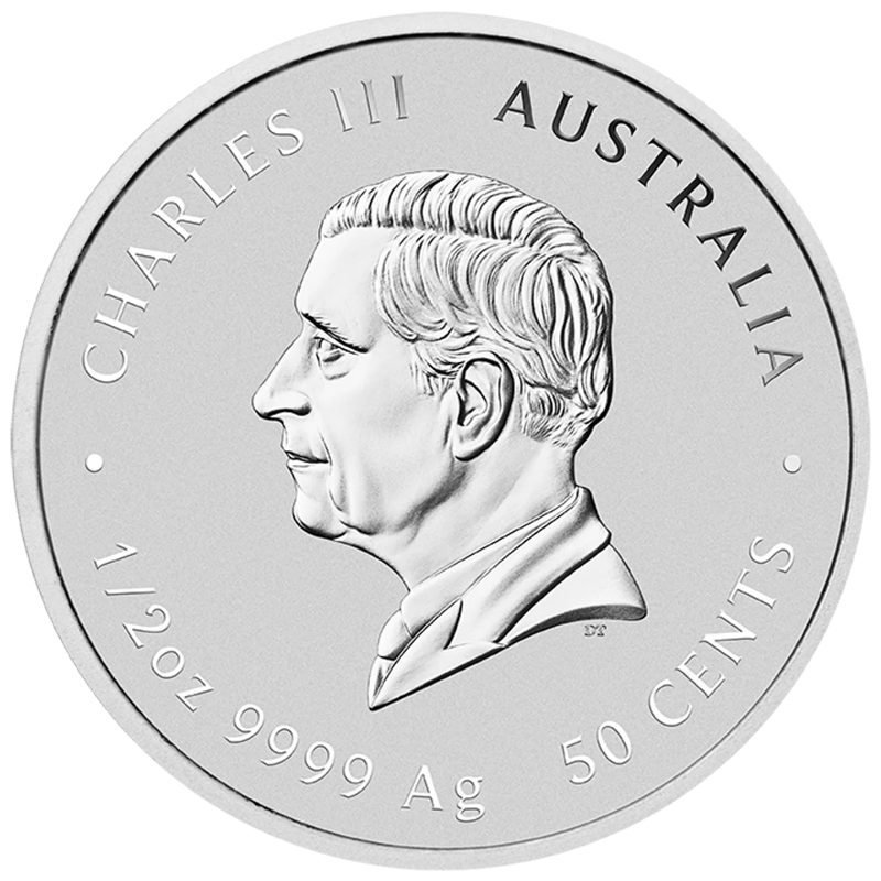 2027 Perth Lunar Goat Silver 1/2oz in OG Capsule - Image 2