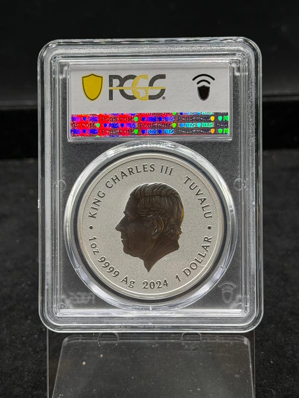 2024 1 oz Silver Teenage Mutant Ninja Turtles MS70 - Image 2