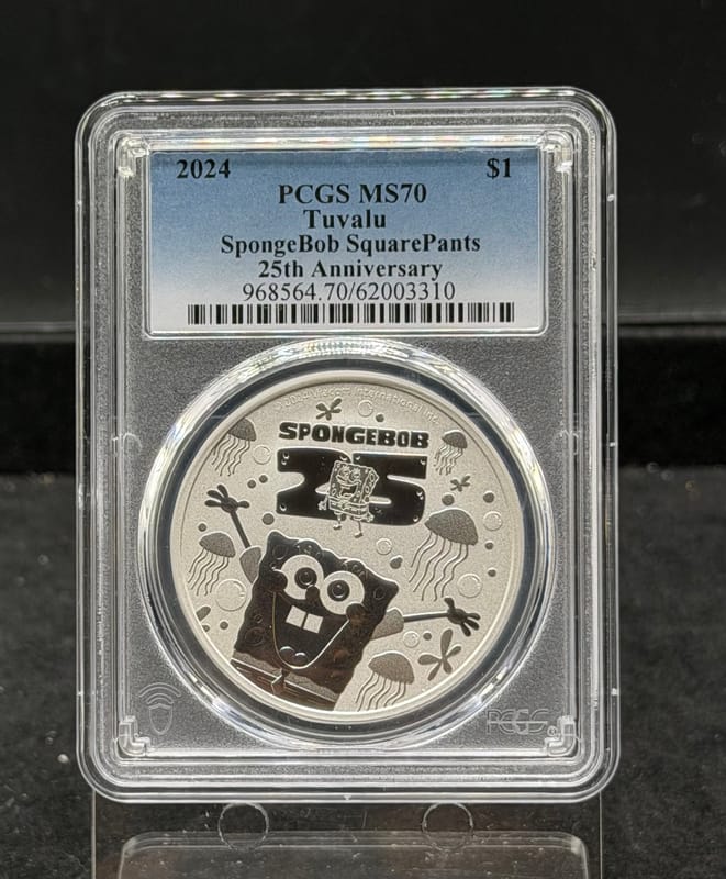 2024 SpongeBob Silver 1oz PCGS MS70 - Image 1