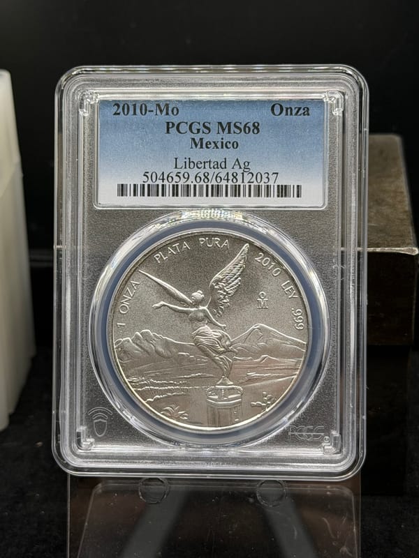 2010 Libertad 1oz PCGS MS68 - Image 1