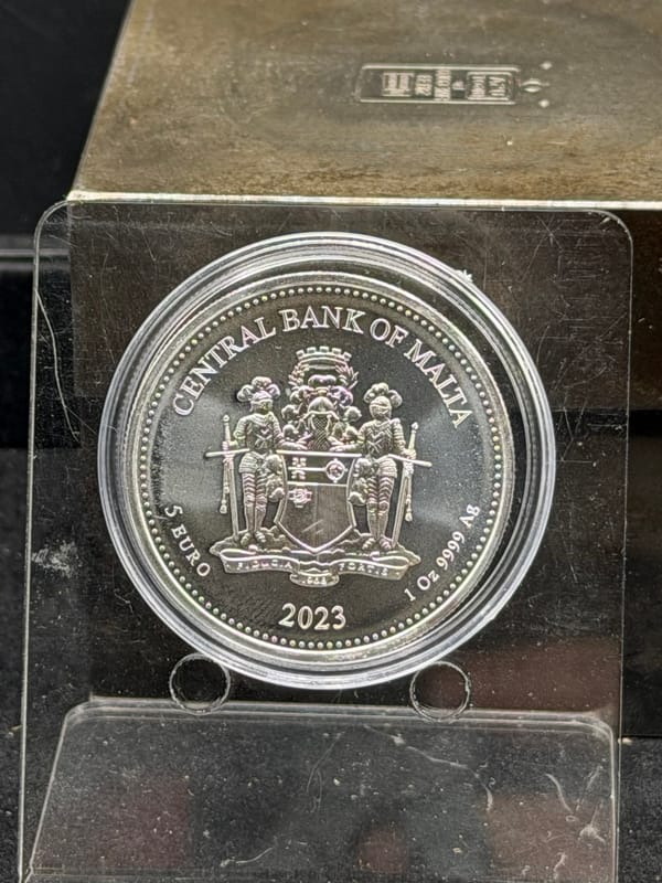 Near Spot: The First Moon Landing 1oz 2023 Malta - Image 2