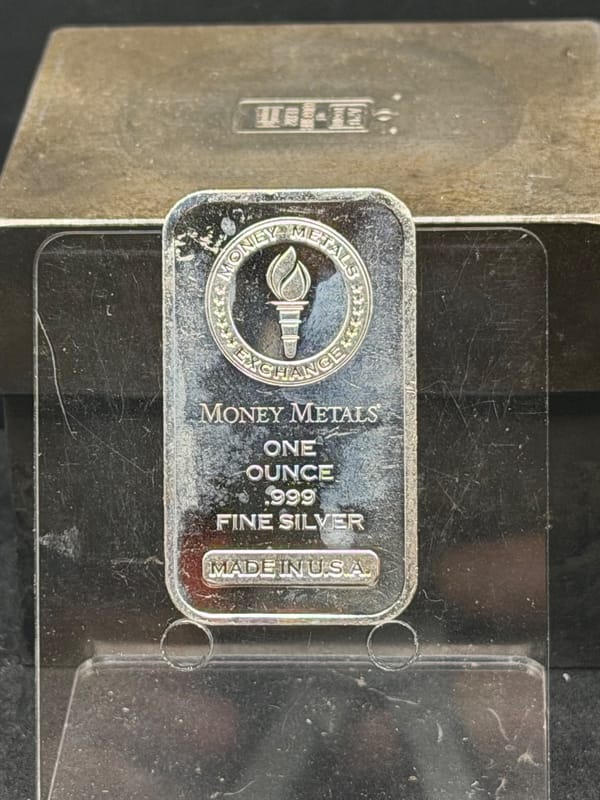 NEAR SPOT Silver 1oz Money Metals - Image 1