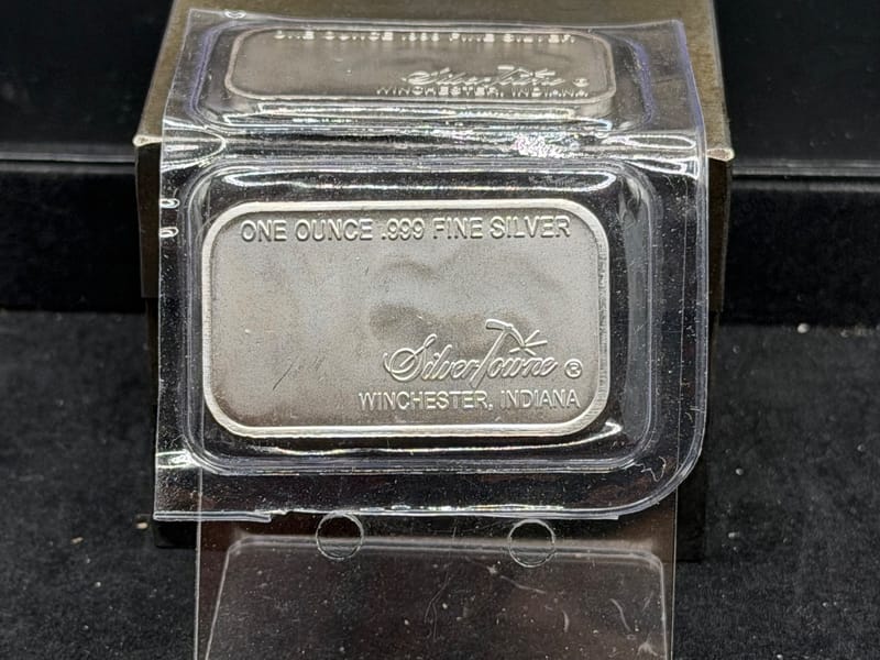 SilverTowne Prospector Silver 1 oz .999 Bar - Image 2