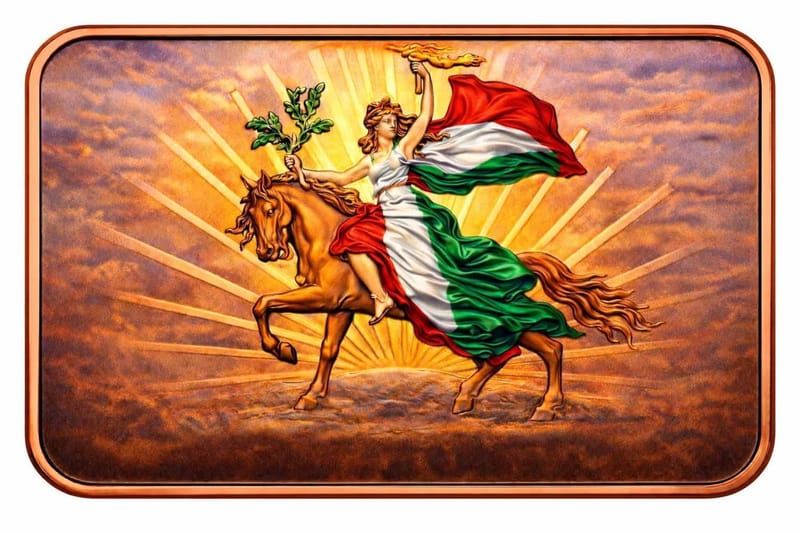 YEAR OF THE HORSE Año del Caballito 5 Oz Copper - Image 1
