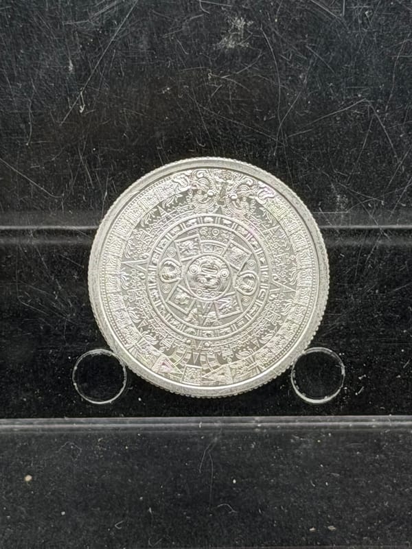 Two Aztec 1/4oz Rounds x 2 (1/2 total oz) - Image 2