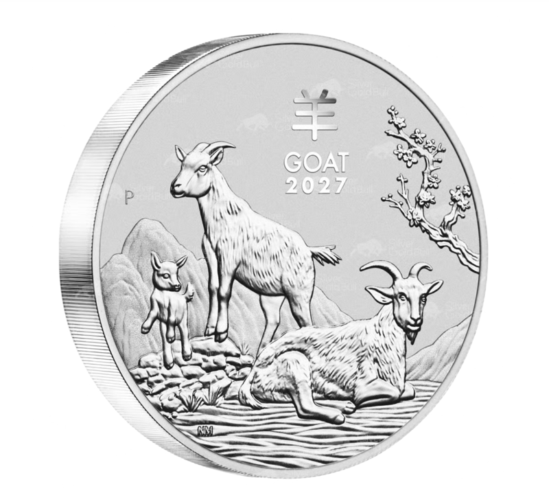 2027 AUSTRALIA 1 OZ OUNCE SILVER LUNAR SERIES III - Image 1