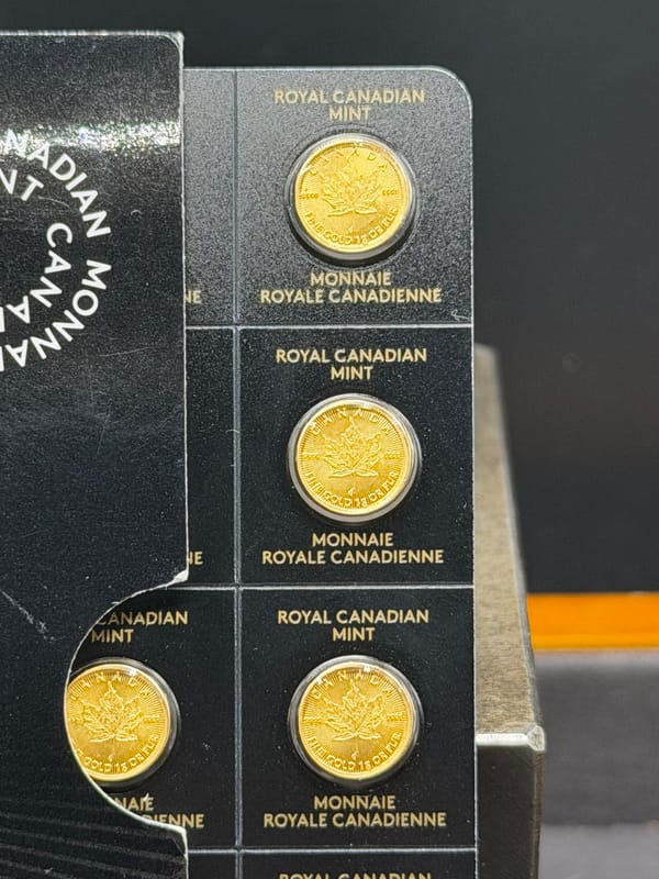 2018 Gold Maplegram 1g from breakaway - Image 1