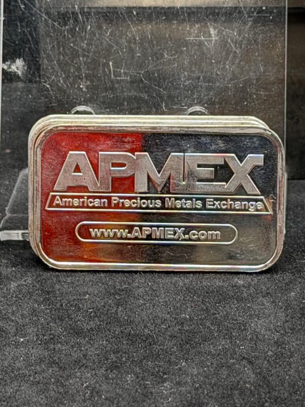 Near Spot: Apmex Silver 1oz Bar - Image 2