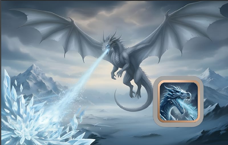 2026 Ice Dragon Double Sided Colorized 1g Copper - Image 1