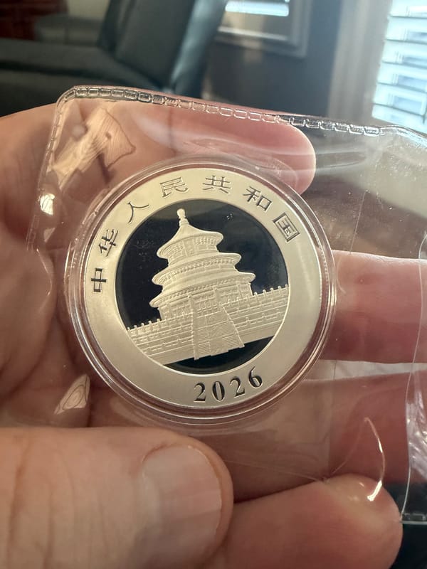 NEW 2026 China Panda 10 Yuan Silver in OGP Capsule - Image 4