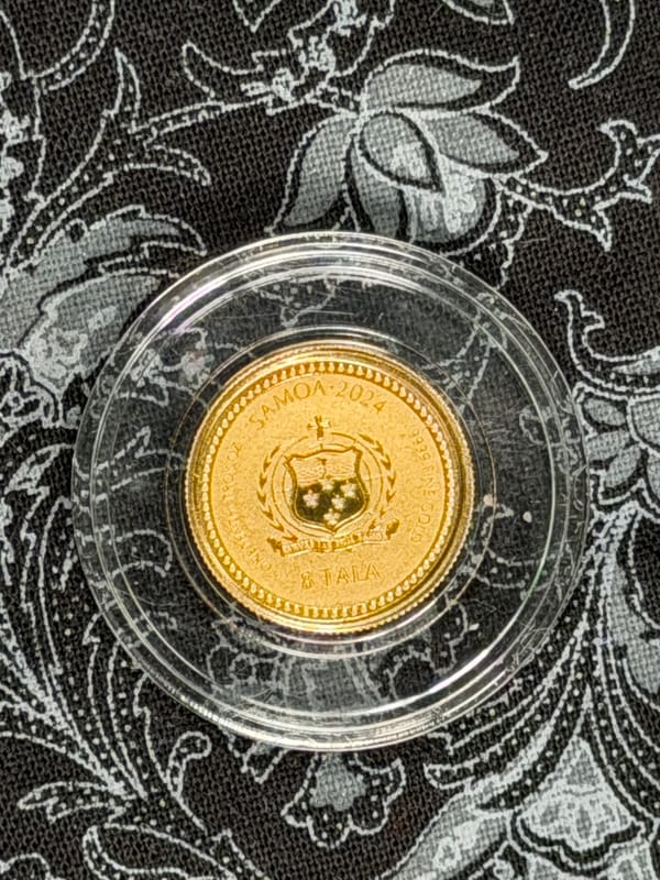 🐉 2024 Year of the Dragon — 1/10 oz Gold Coin - Image 2