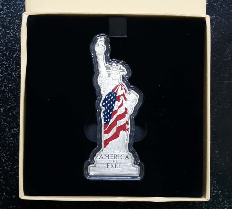 PAMP America the Free 2oz - Statue of Liberty - Image 1