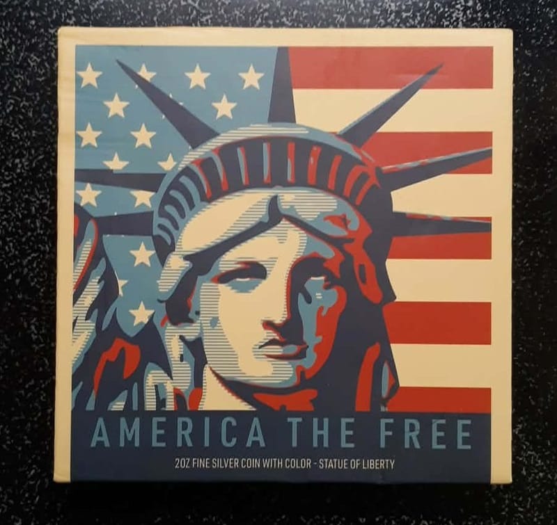 PAMP America the Free 2oz - Statue of Liberty - Image 2
