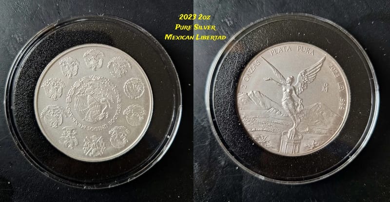 2023 Mexico 2 oz Silver Libertad - Image 1