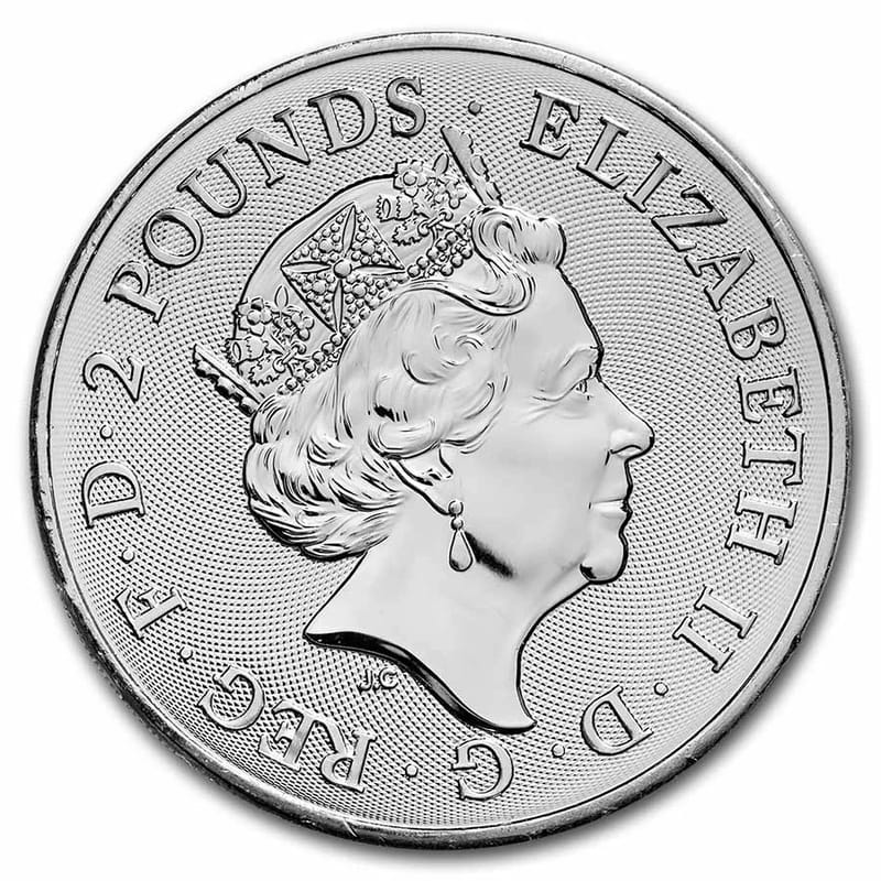 2022 Great Britain 1 oz Silver Myth Little John ! - Image 2