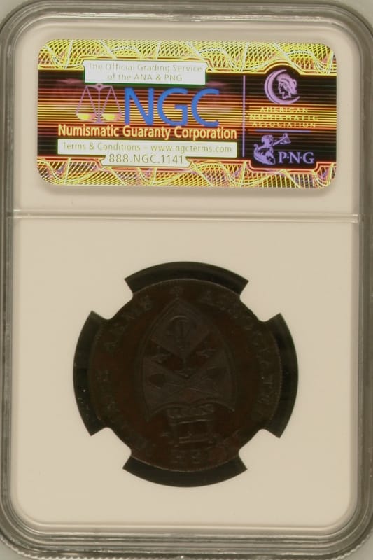  1790s - DH 39a - Conder Token - Ireland NGC TOP  - Image 2