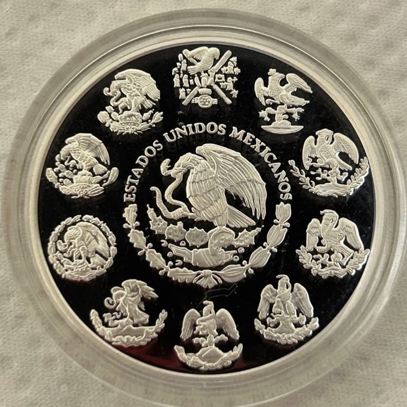 Mexico 1 oz Silver .999 Libertad PF 2016 Capsule - Image 2