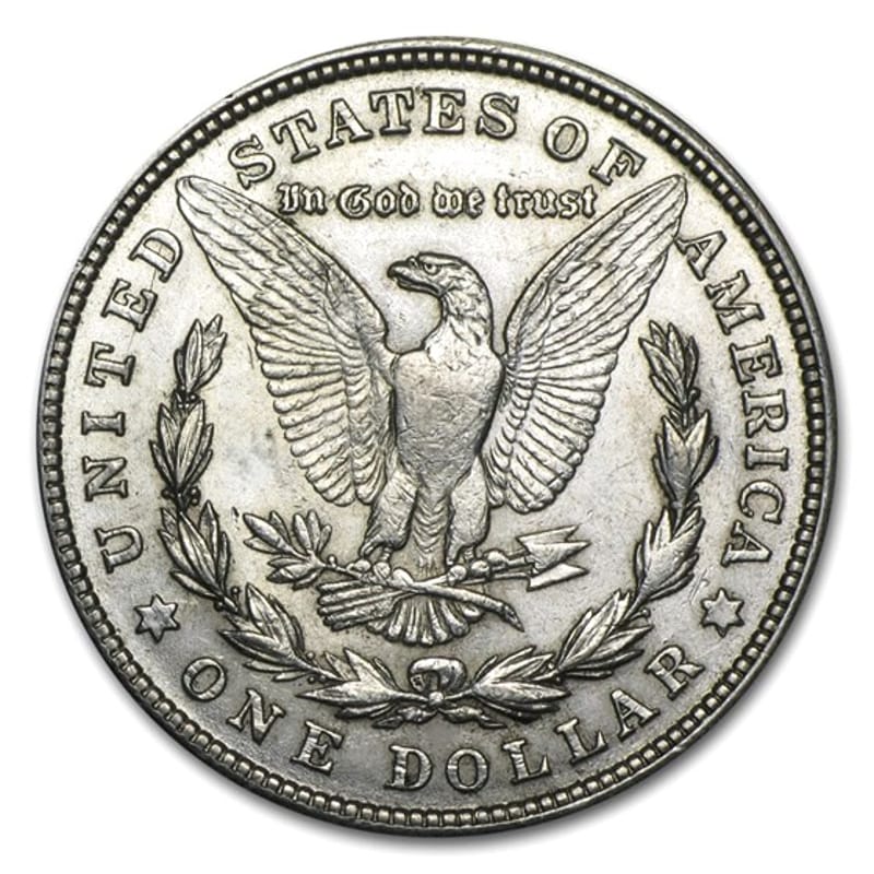 1921 Morgan 90% Silver Dollar .7734 oz. CH AU/BU  - Image 2