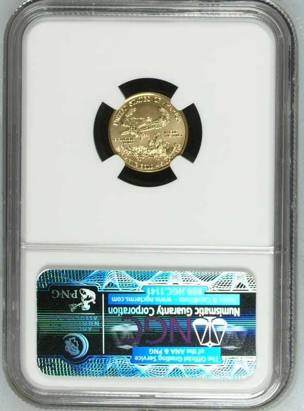 2014 Gold Eagle G$5 NGC MS70 Early Release  - Image 2
