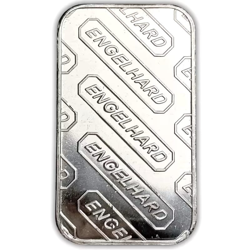 Lot of ( 9 ) 1 oz. Silver Vintage Engelhard Bars - Image 2