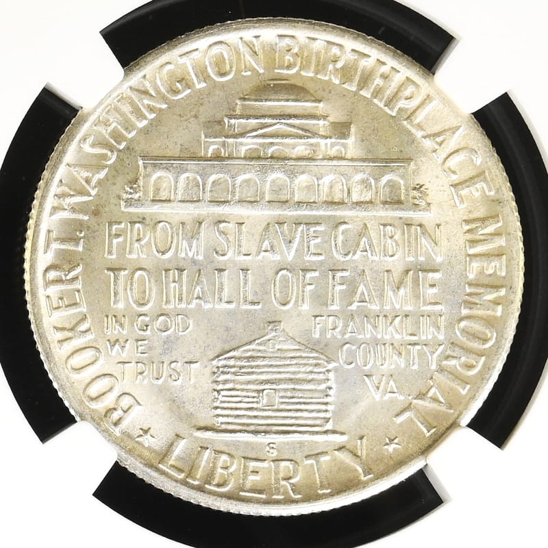 1950-S BOOKER T. WASHINGTON SILVER 50C NGC MS65 - Image 1