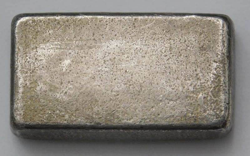 RARE 3 oz Silver Bar - Engelhard Brand Name (Vinta - Image 3