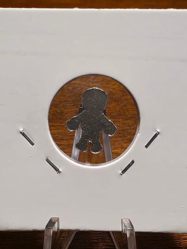 DBD Micro Pour - Skeleton - .999 Silver 1.3 grams - Image 3