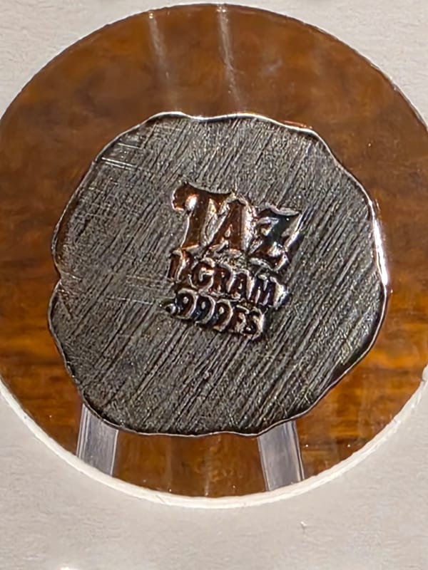 Taz Hand Pour - 1g Silver Spider - Toned - Image 2