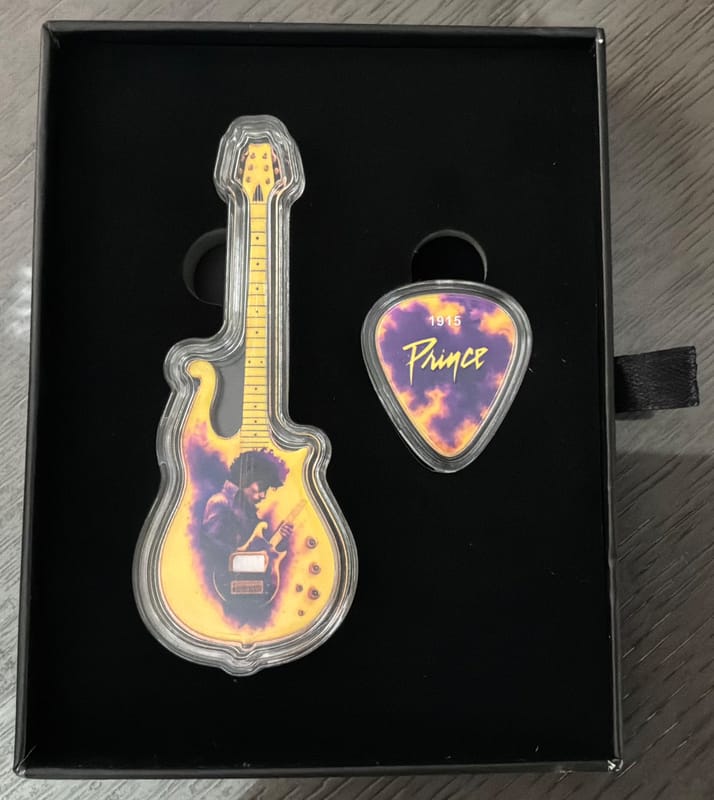 Prince 2026 Commemorative Guitar & Pick Set - Image 2