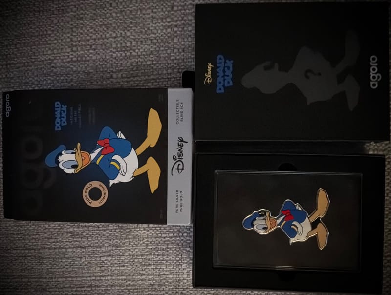 2026 Agoro Disney Donald Duck 1/2oz Silver Coin - Image 4