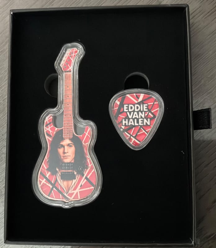 Eddie Van Halen Guitar and Guitar Pick Collection - Image 2
