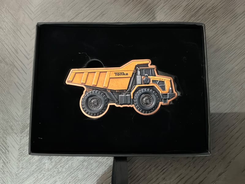 Tonka Dump Truck Edition 100g .999 Fine Copper Bar - Image 2