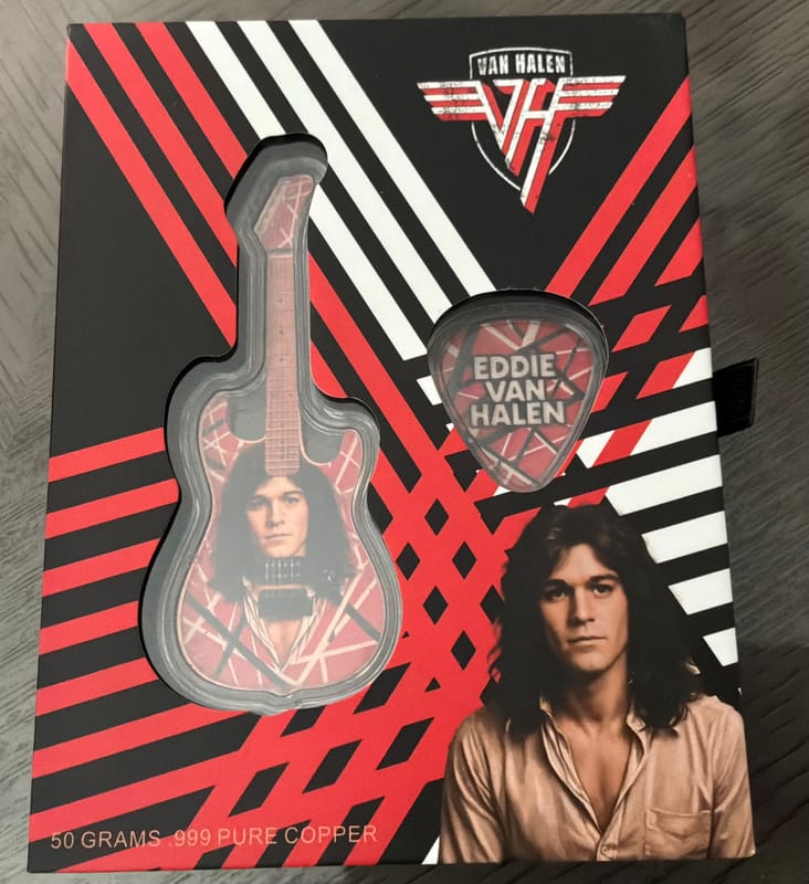 Eddie Van Halen Guitar and Guitar Pick Collection - Image 1