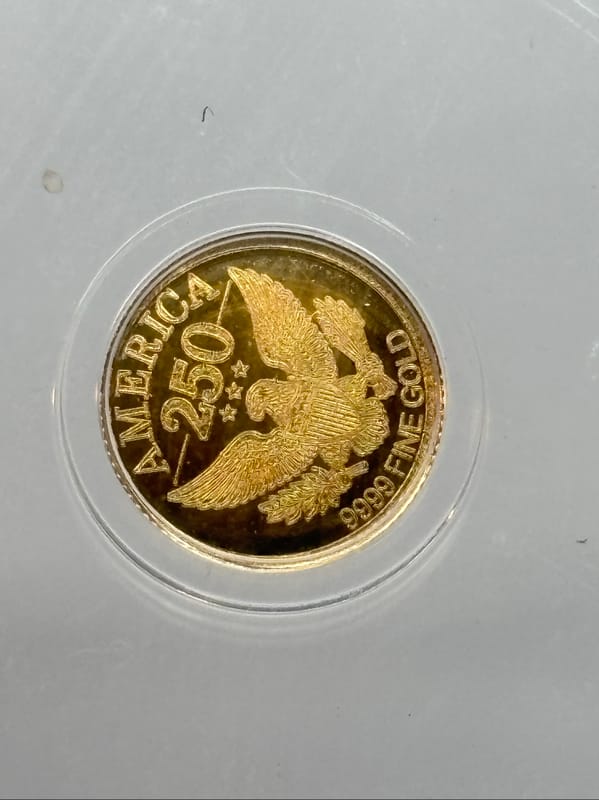 2026 SemiQ Celebrate 1/500oz .9999 Gold coin - Image 2