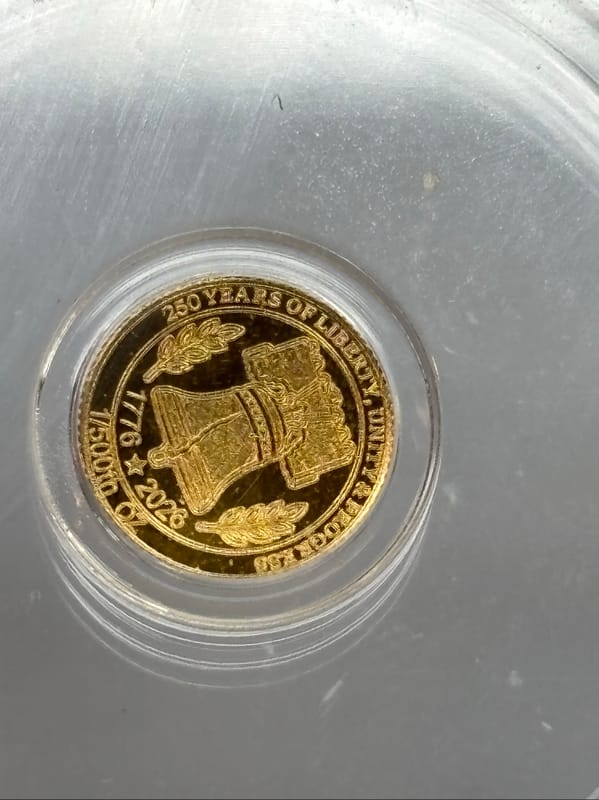 2026 SemiQ Celebrate 1/500oz .9999 Gold coin - Image 3