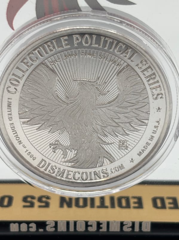 Disme Coins 2oz .999 Ag US 250 Anniv in Display - Image 3