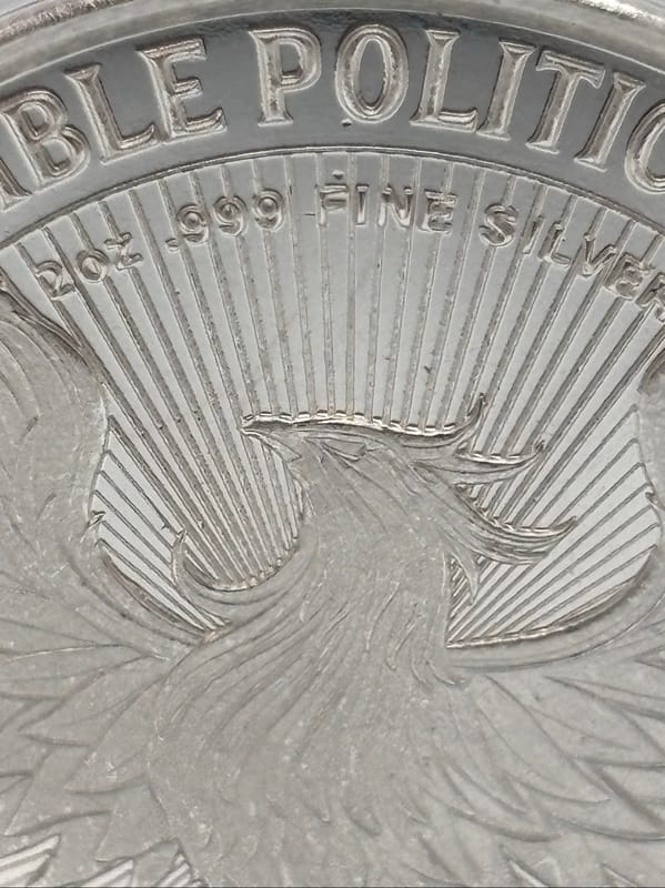 Disme Coins 2oz .999 Ag US 250 Anniv in Display - Image 4
