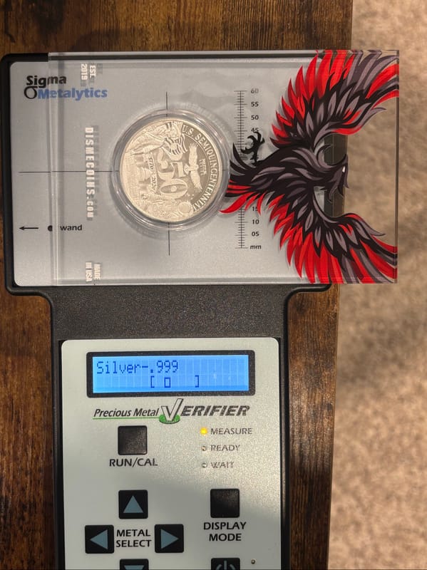 Disme Coins 2oz .999 Ag US 250 Anniv in Display - Image 5