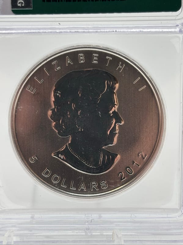 2012 Canada 3/4oz .9999Ag Moose ICG MS69+ - Image 3