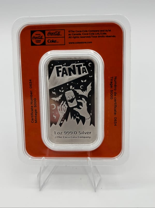 Coca-Cola Wanta Fanta 1oz .999Ag in TEP - Image 2