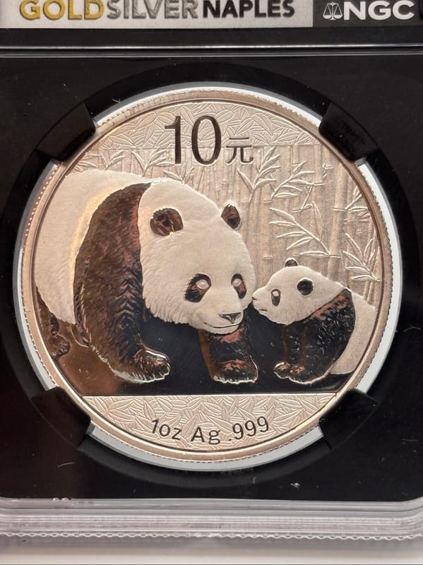 2011 China Panda S10Y NGC MS 69 - Image 1