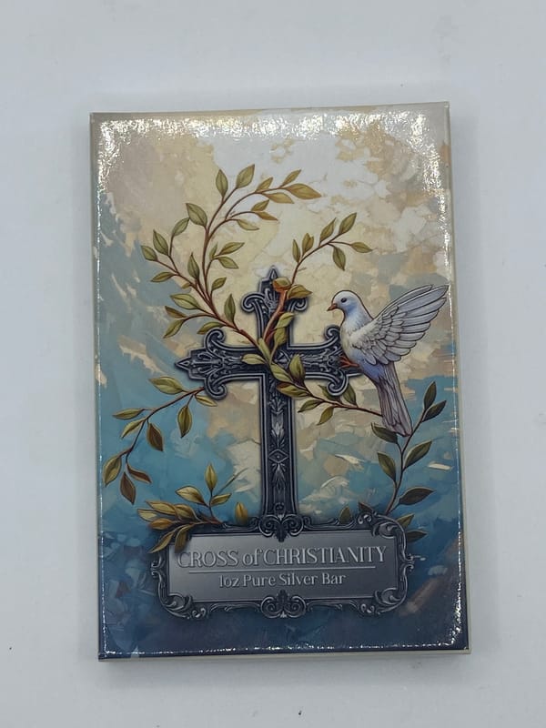 1 Oz silver - PAMP Suisse Christian Cross - Image 3