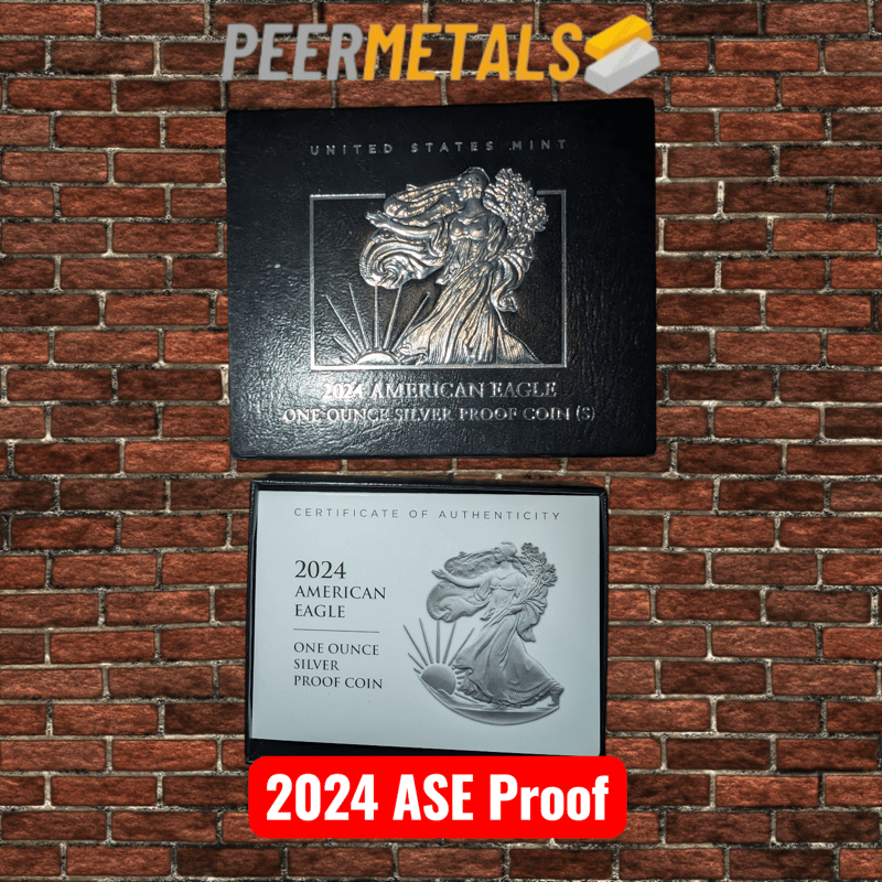 2024 Proof ASE w/ Box & Paper Insert - Image 3