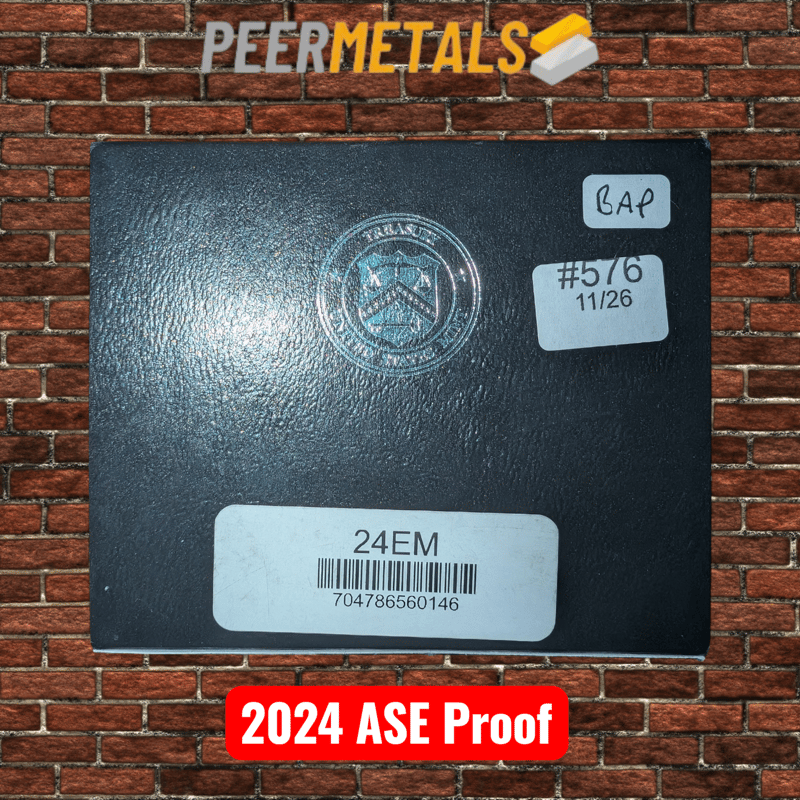 2024 Proof ASE w/ Box & Paper Insert - Image 2