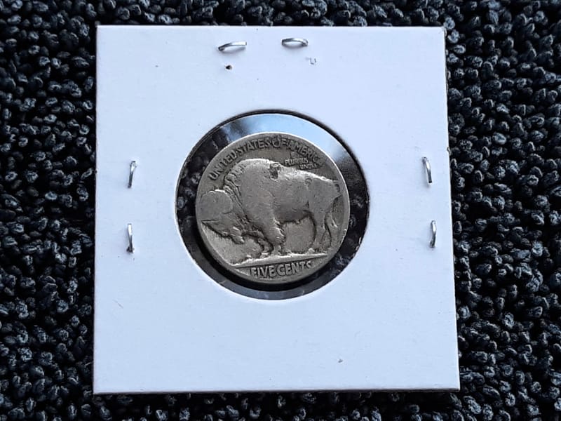 Buffalo Nickel - Worn Date - Image 2